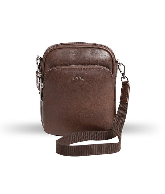 BHC Tiramisu Crossbody unisex mörkbrun